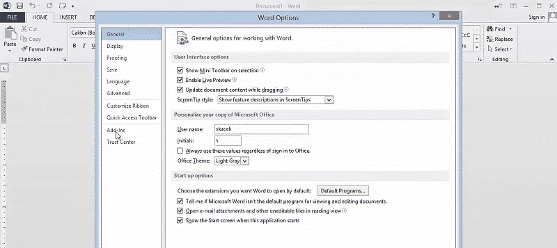 Microsoft Office 2013 — لقطة شاشة 1
