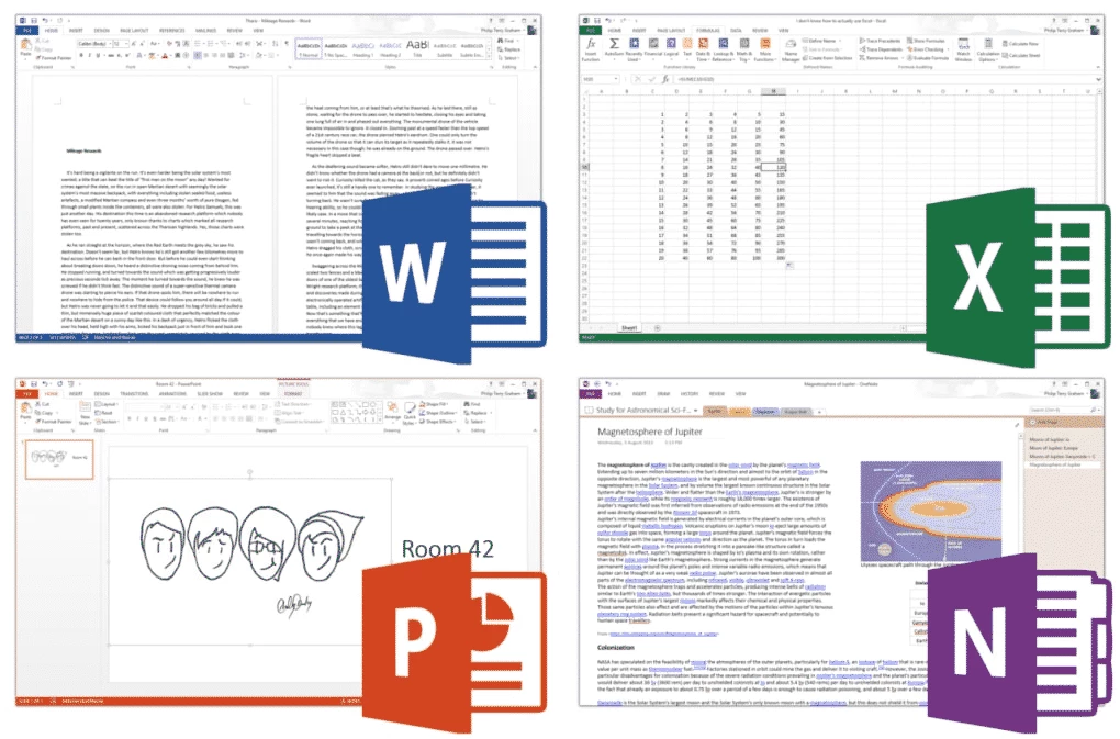 Microsoft Office 2013 — لقطة شاشة 3